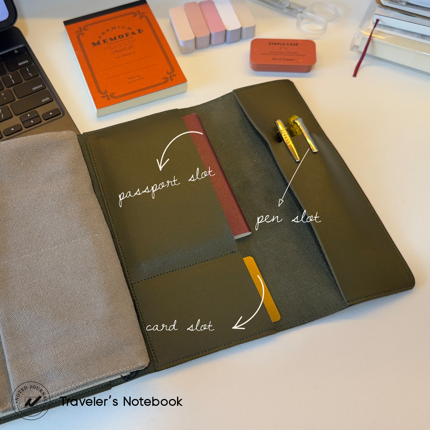 Trifold Traveler’s Notebook Cover