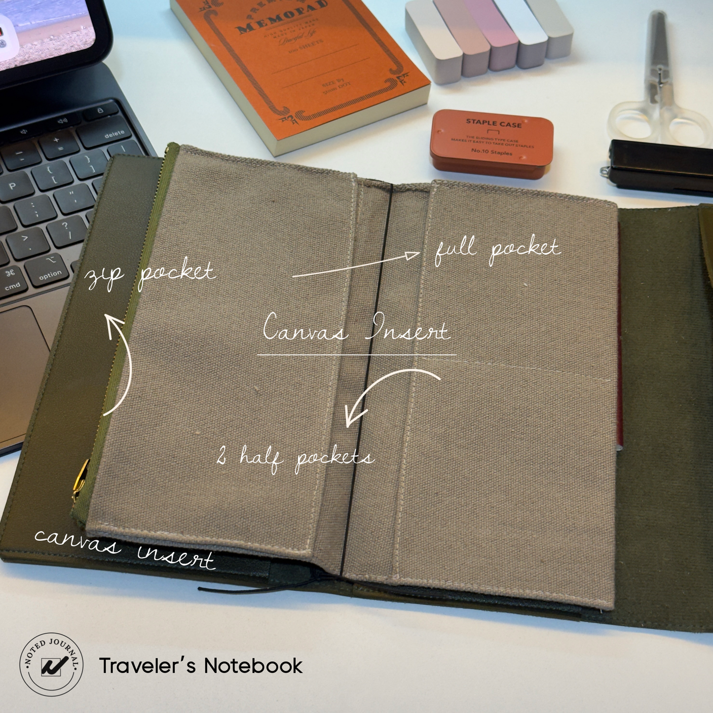 Trifold Traveler’s Notebook Cover