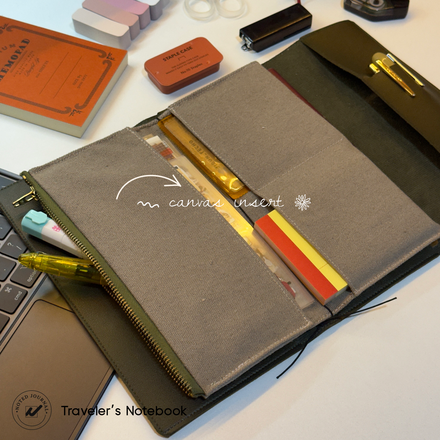 Trifold Traveler’s Notebook Cover