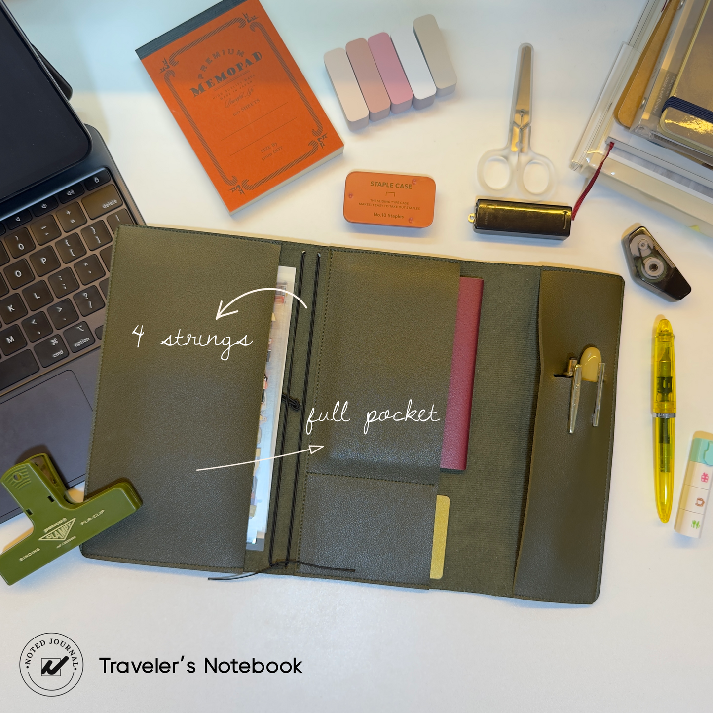 Trifold Traveler’s Notebook Cover