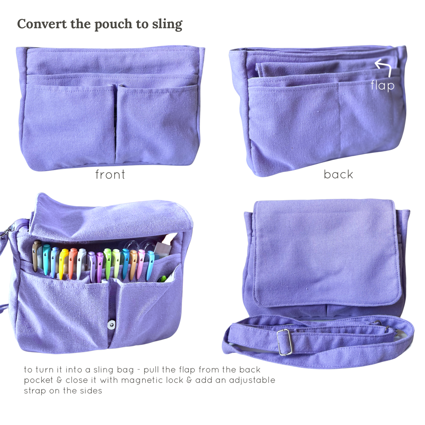 The Noted Pouch ~ Sling