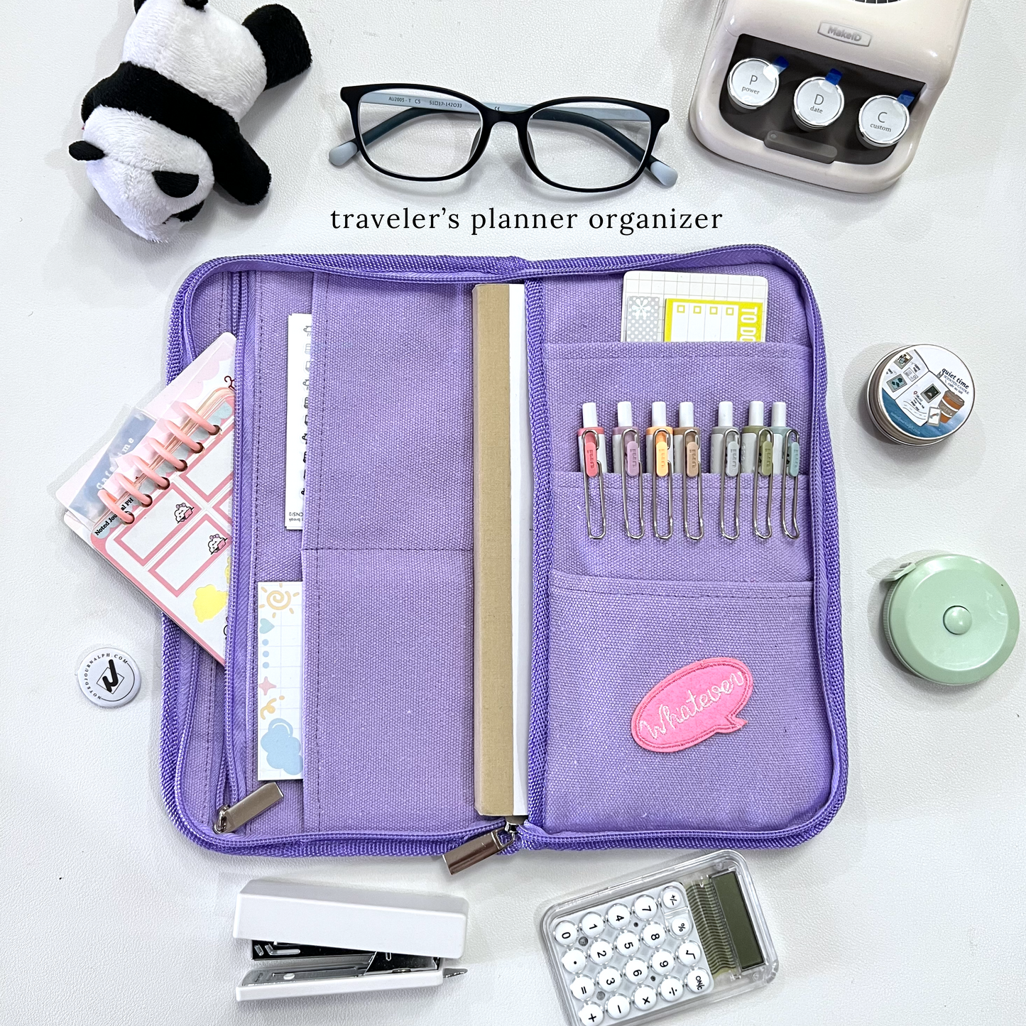 Traveler's Size Planner Organizer