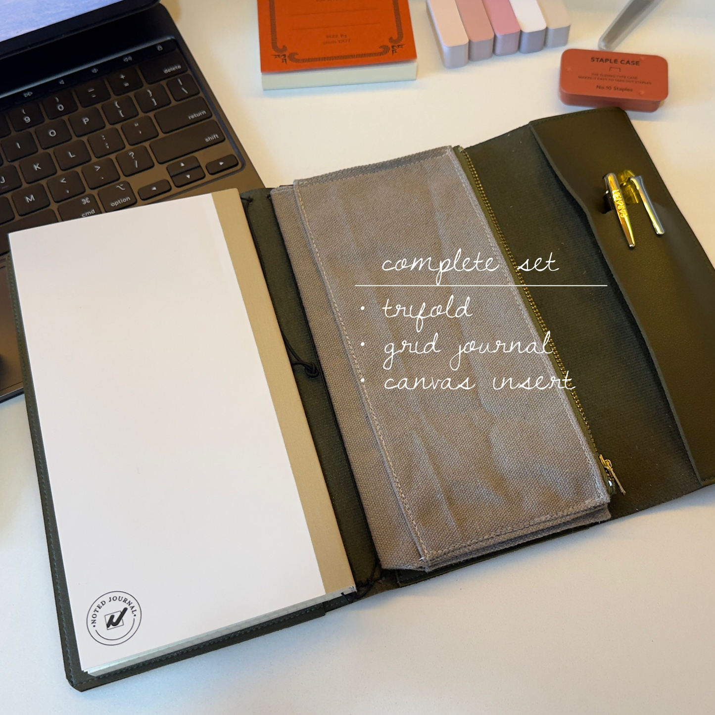 Trifold Traveler’s Notebook Cover