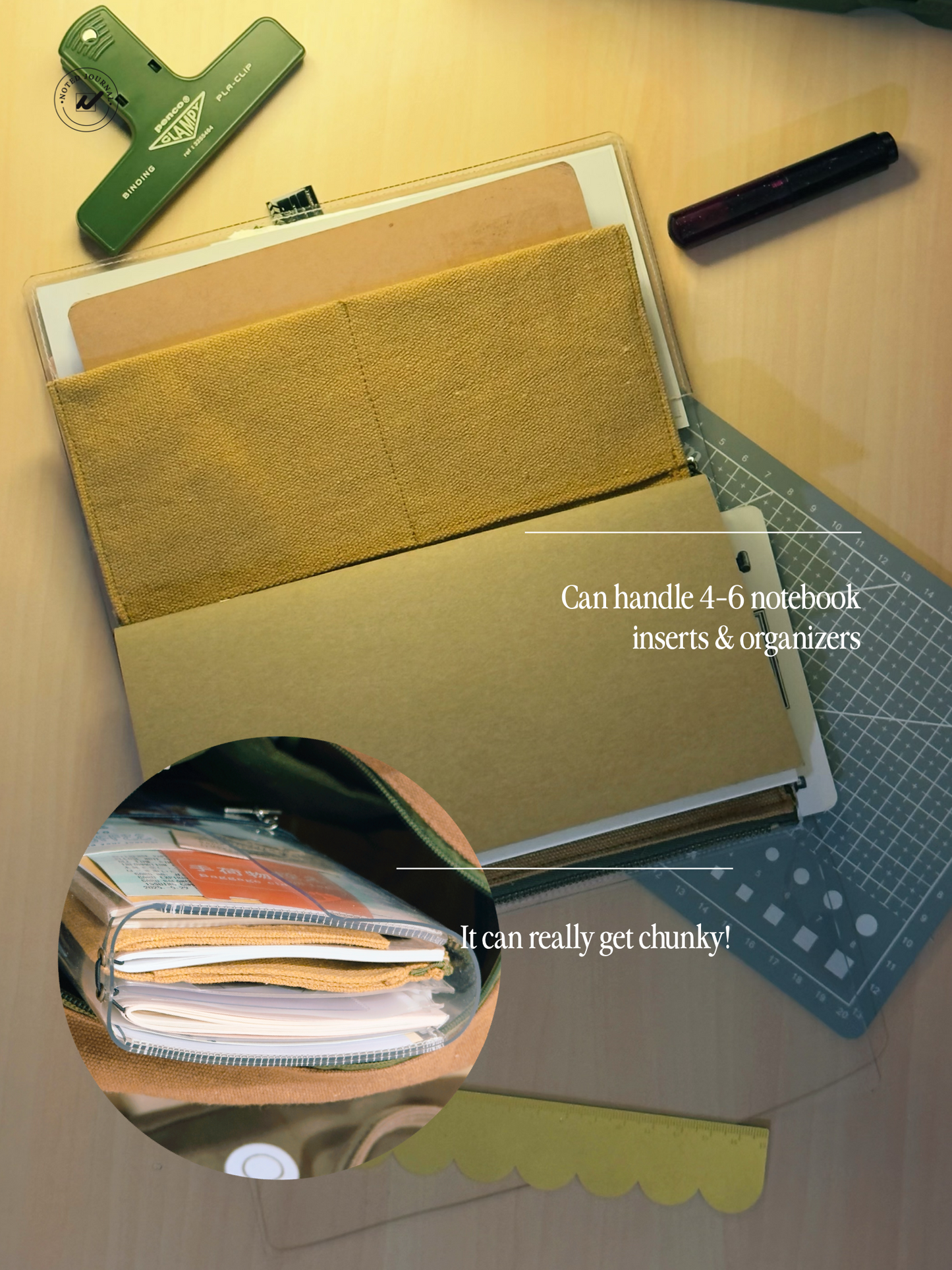 Clear Traveler’s Notebook Cover