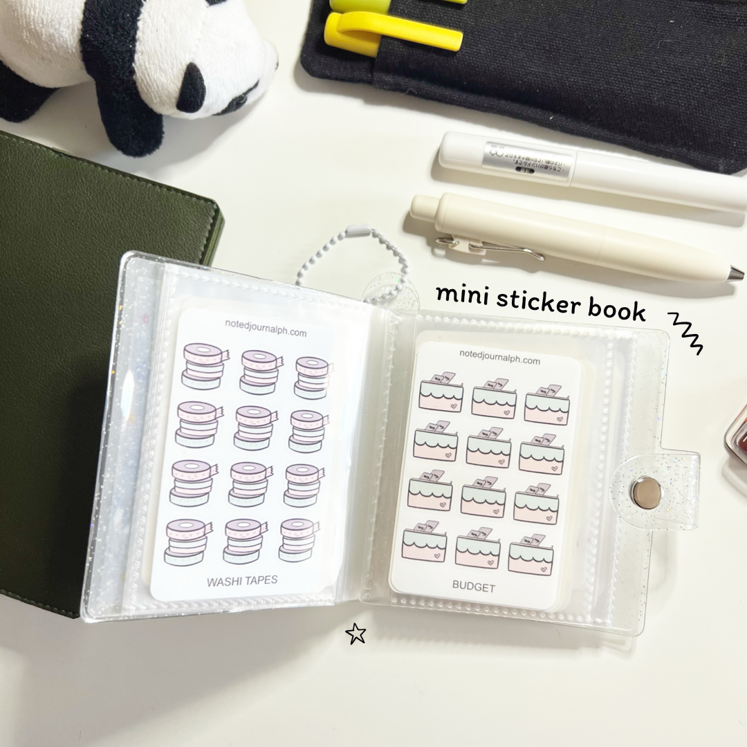 Mini Sticker Book β Noted Journal