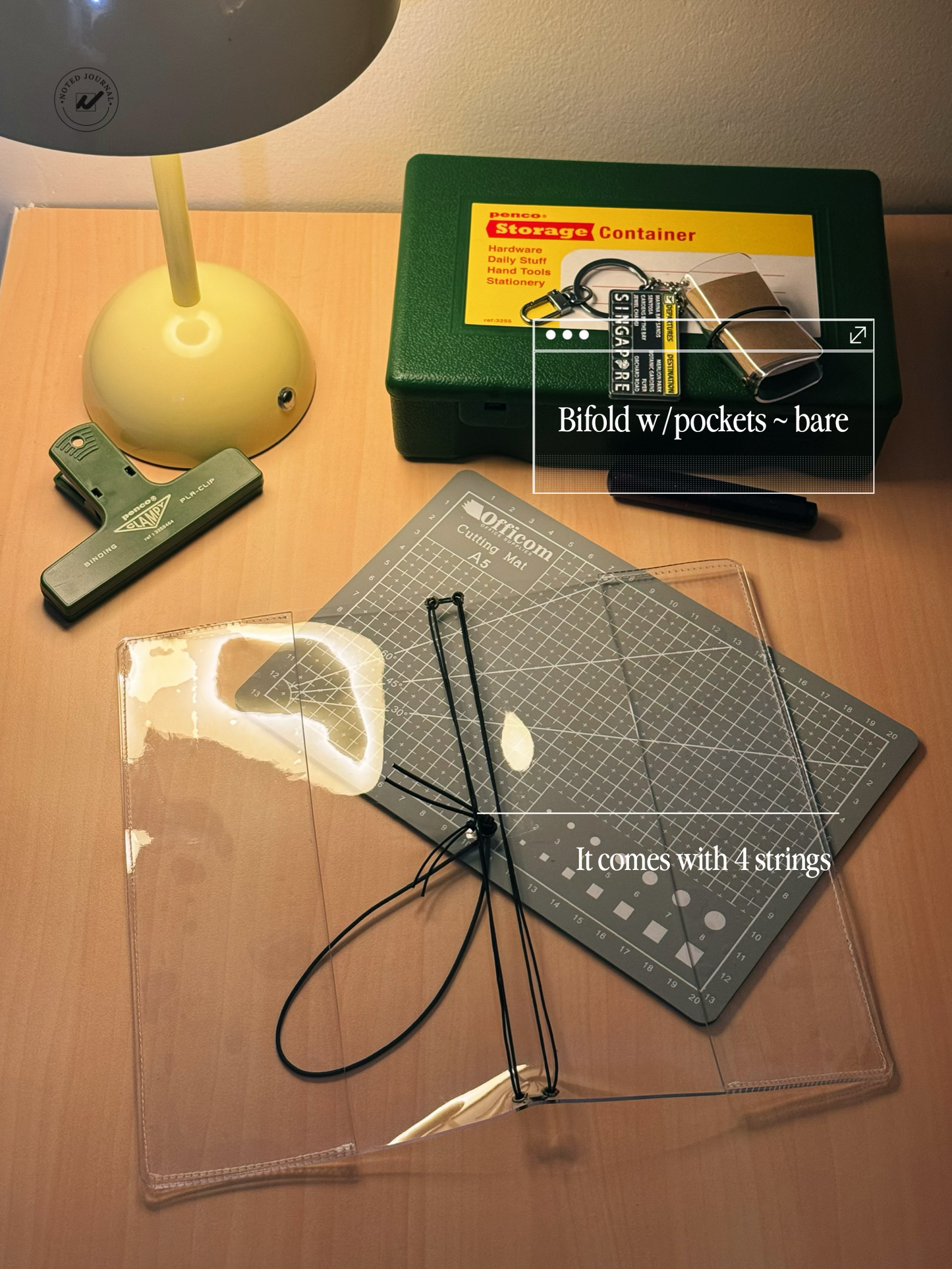 Clear Traveler’s Notebook Cover