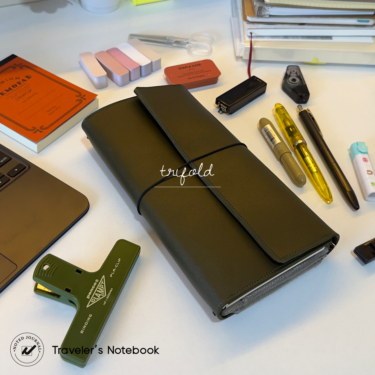 Trifold Traveler’s Notebook Cover