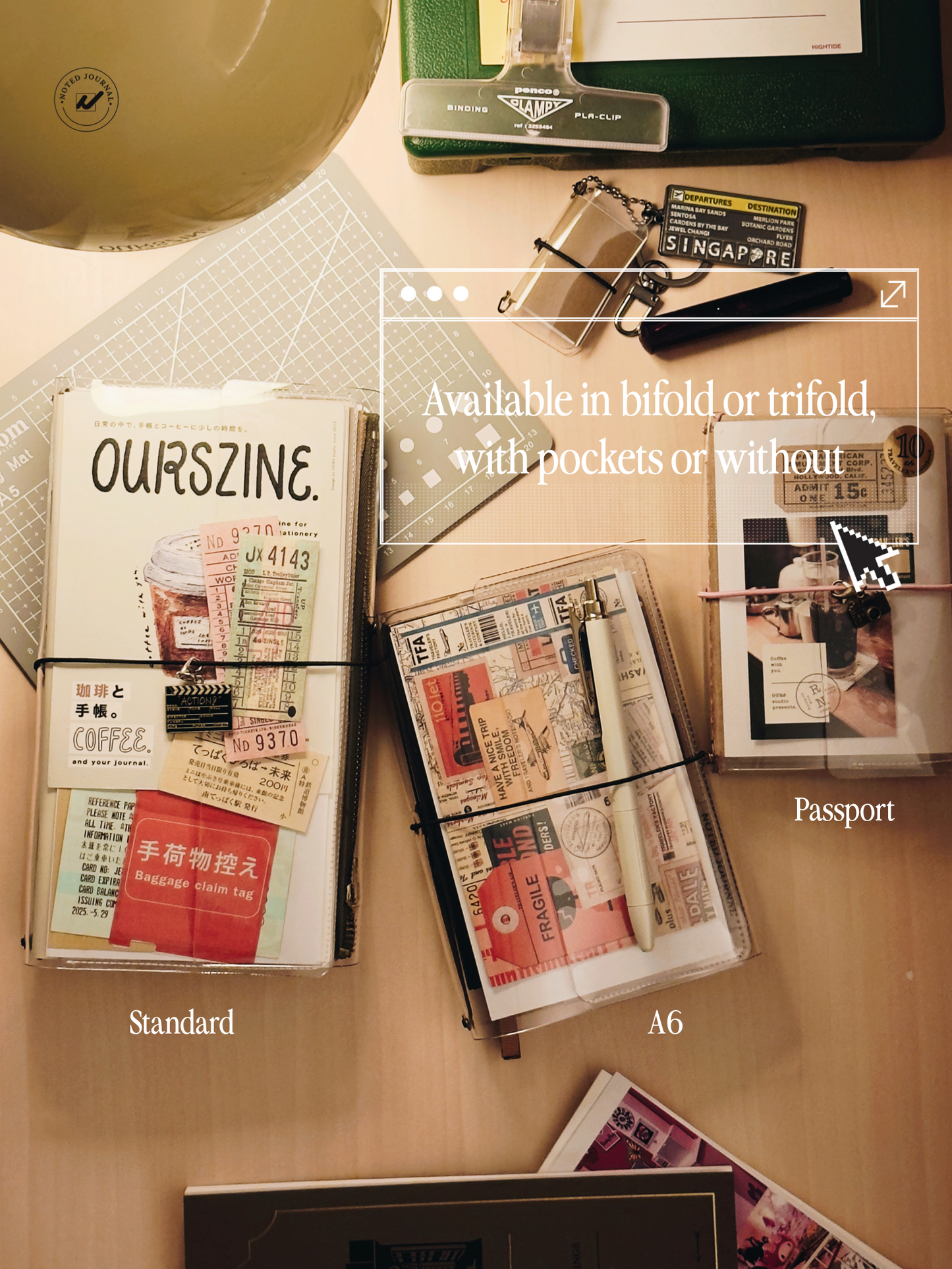 Clear Traveler’s Notebook Cover