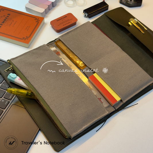 Canvas Traveler’s Notebook Insert