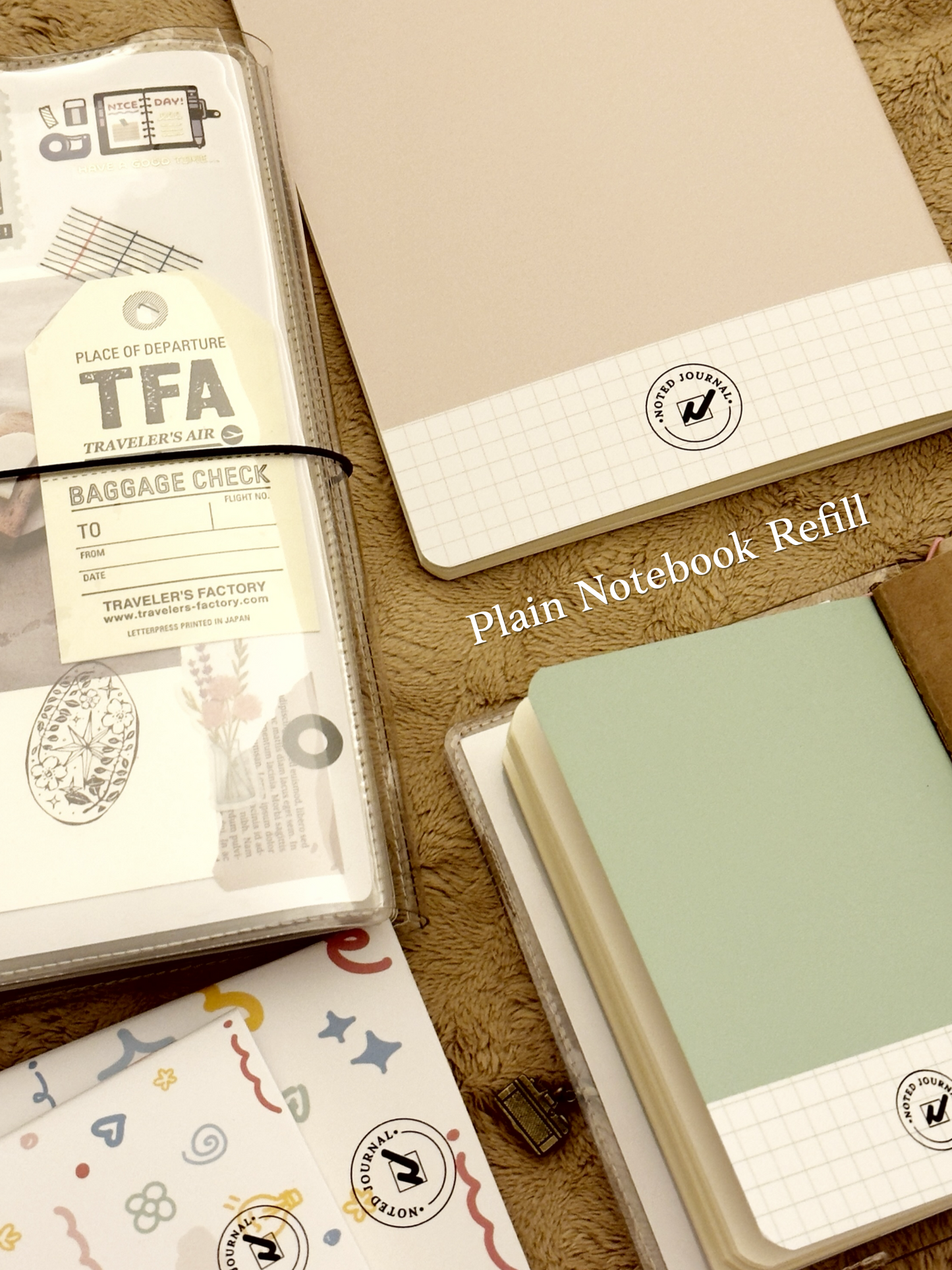 Thin Plain Notebook
