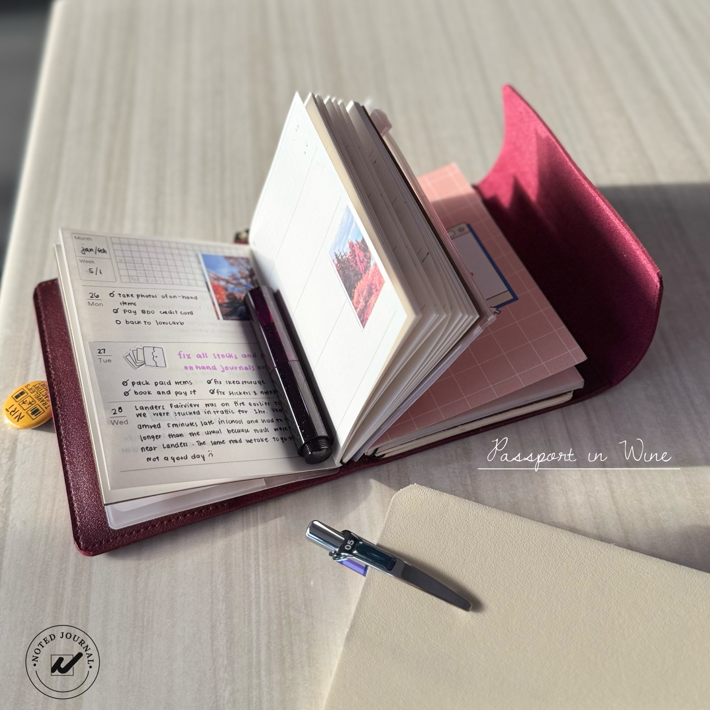 Trifold Traveler’s Notebook Cover