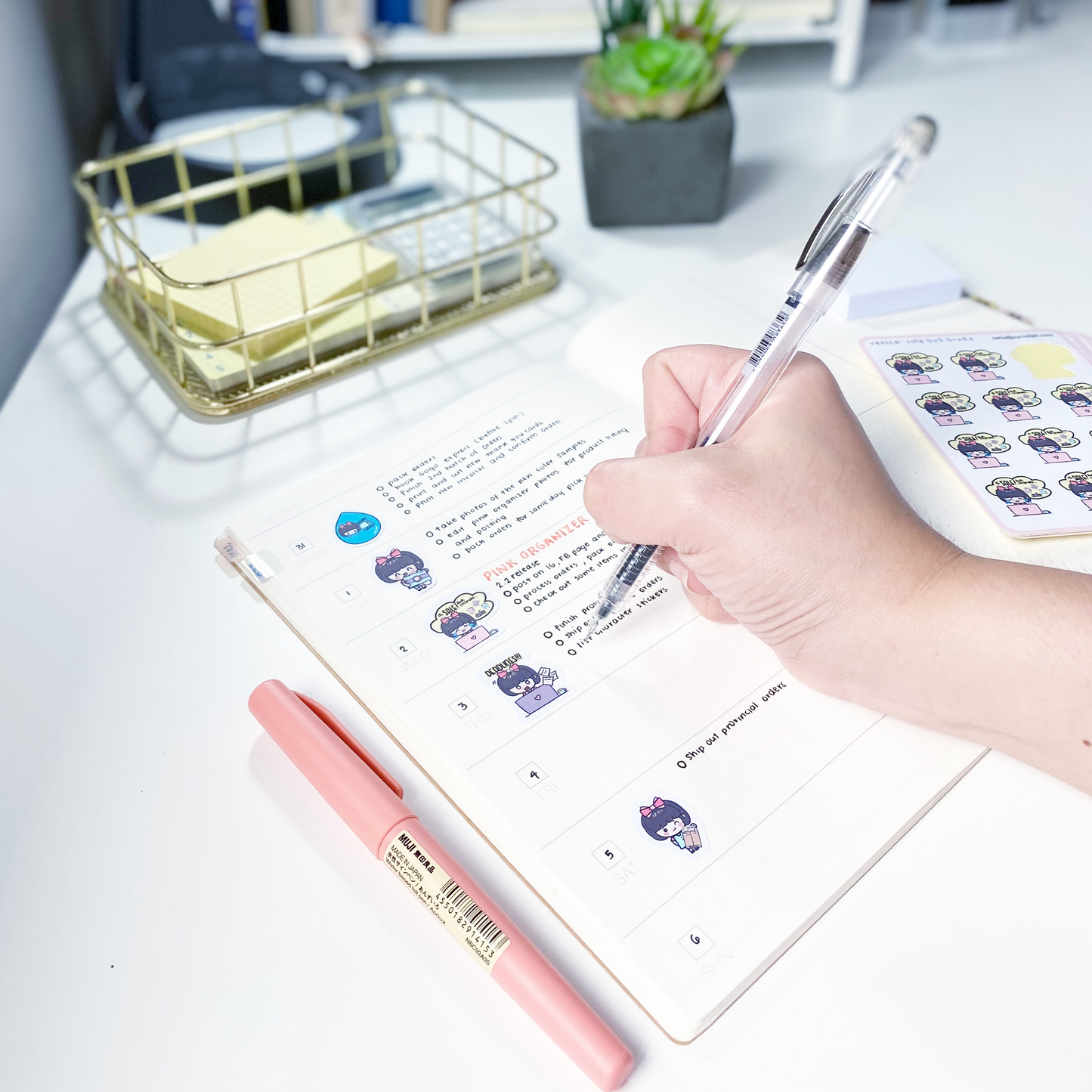 Noted Undated Planner