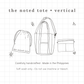The Noted Tote - Vertical