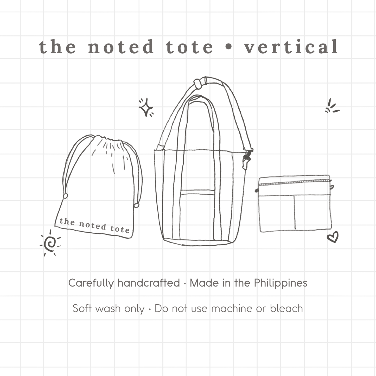 The Noted Tote - Vertical