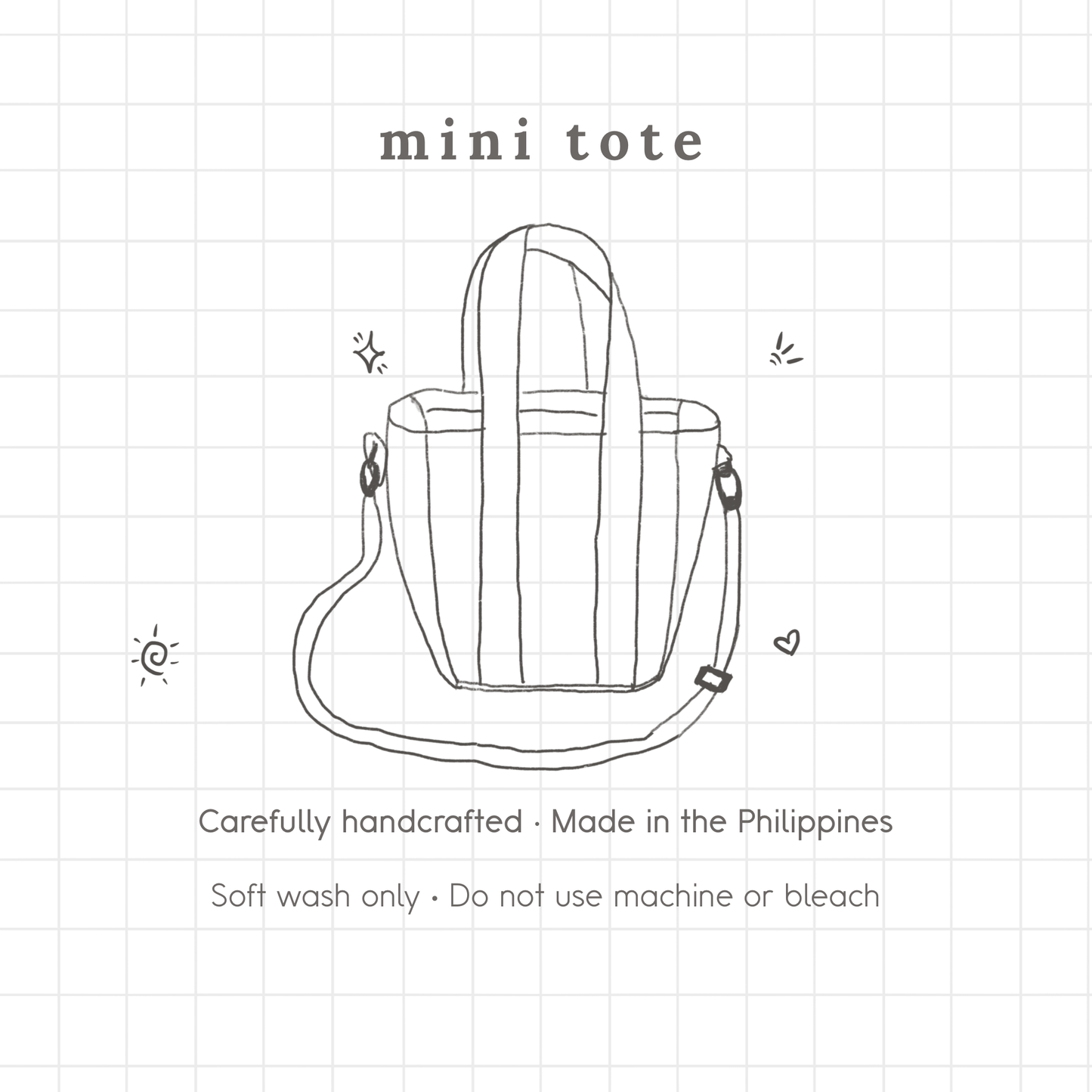 Mini Tote - Vertical