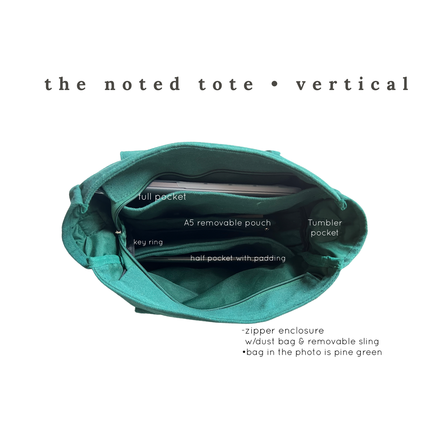 The Noted Tote - Vertical