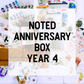 Noted Anniversary Box 2019 Batch 3