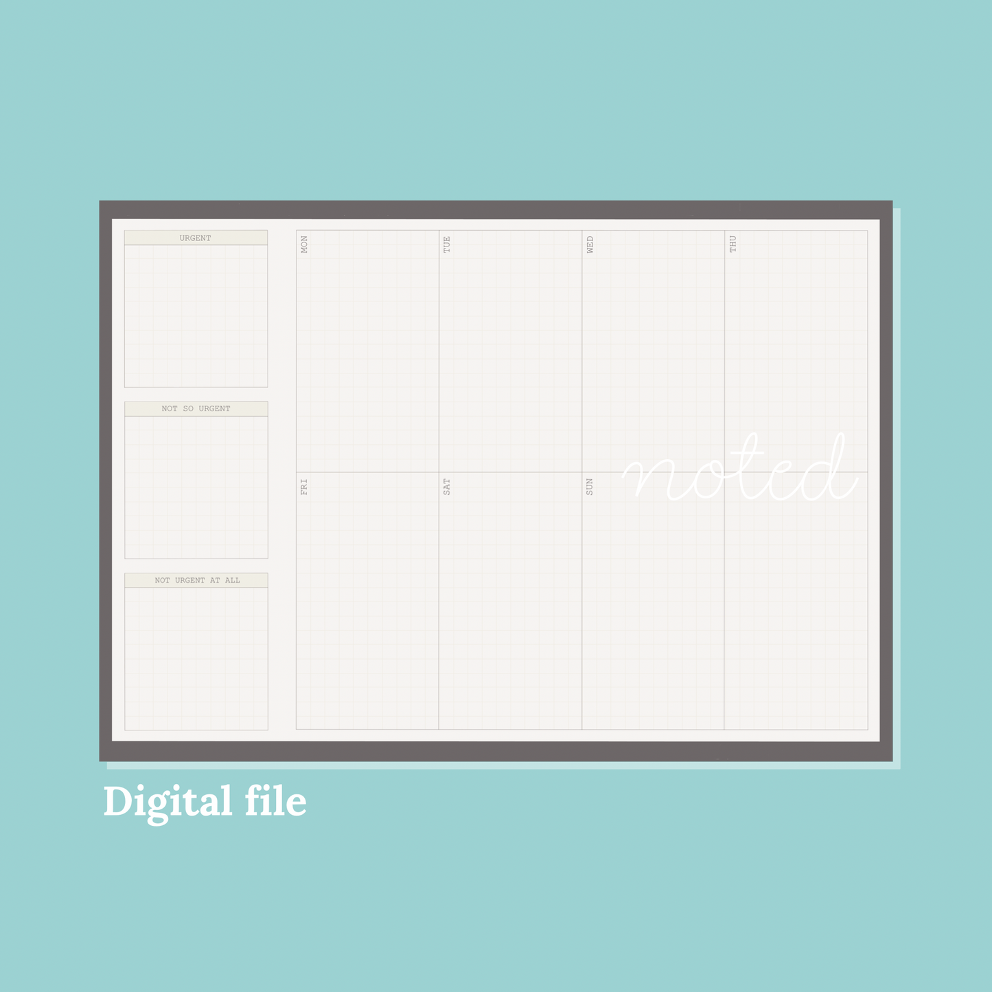 Desk Planner (Digital)