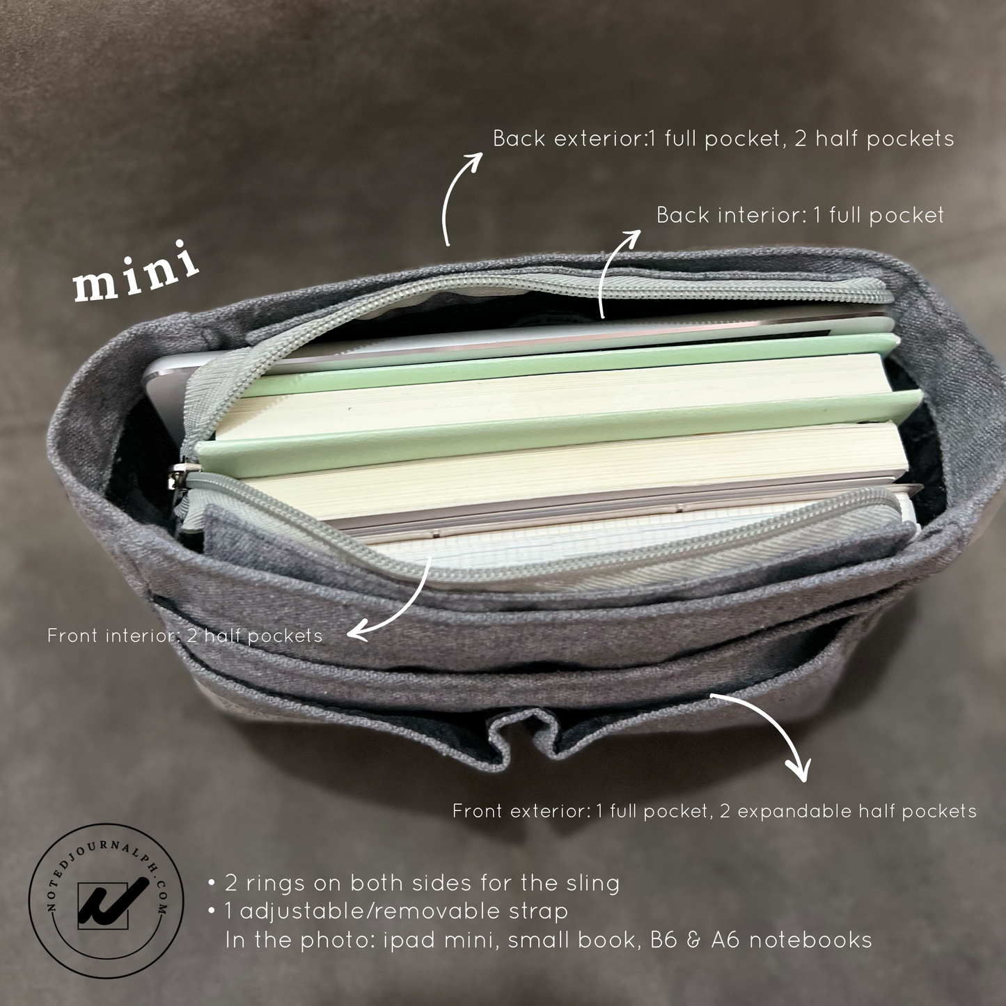 The Noted Pouch ~ Sling
