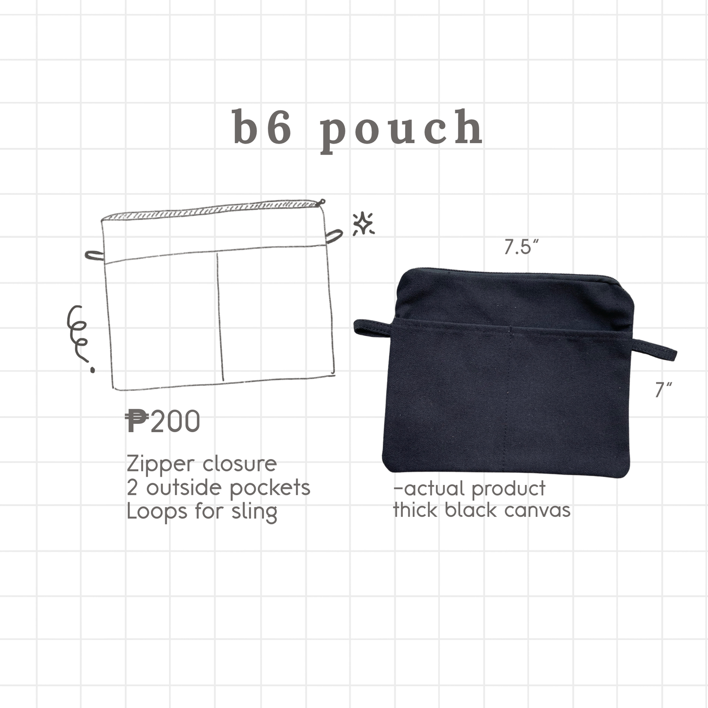 B6 Pouch