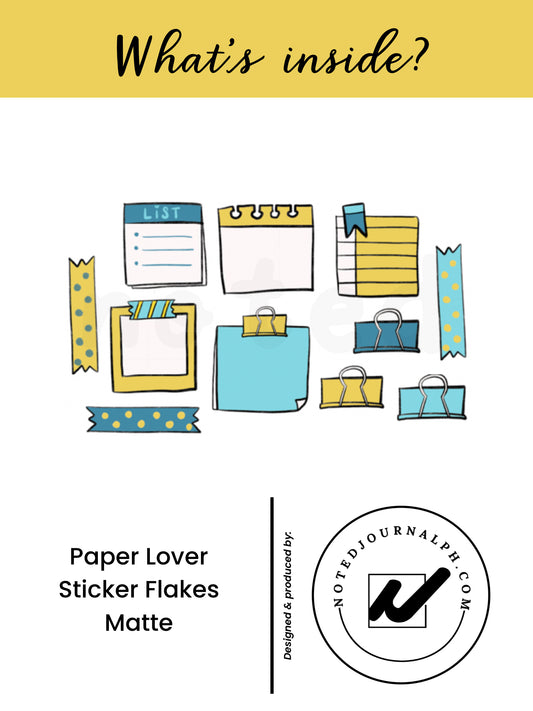 Paper Lover Sticker Flakes