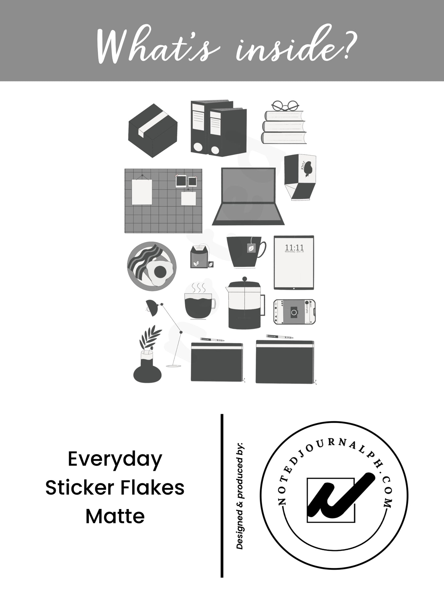Everyday Sticker Flakes