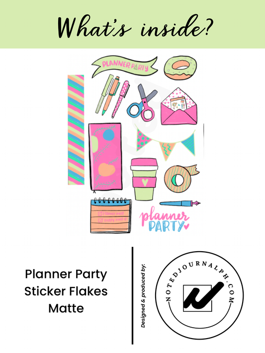 Planner Party Sticker Flakes