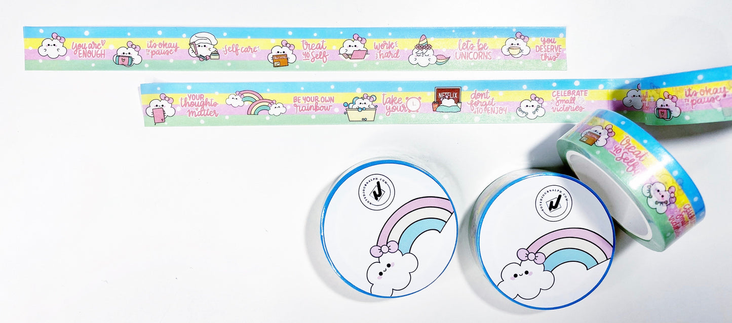 Kumo Over The Rainbow Washi Tape