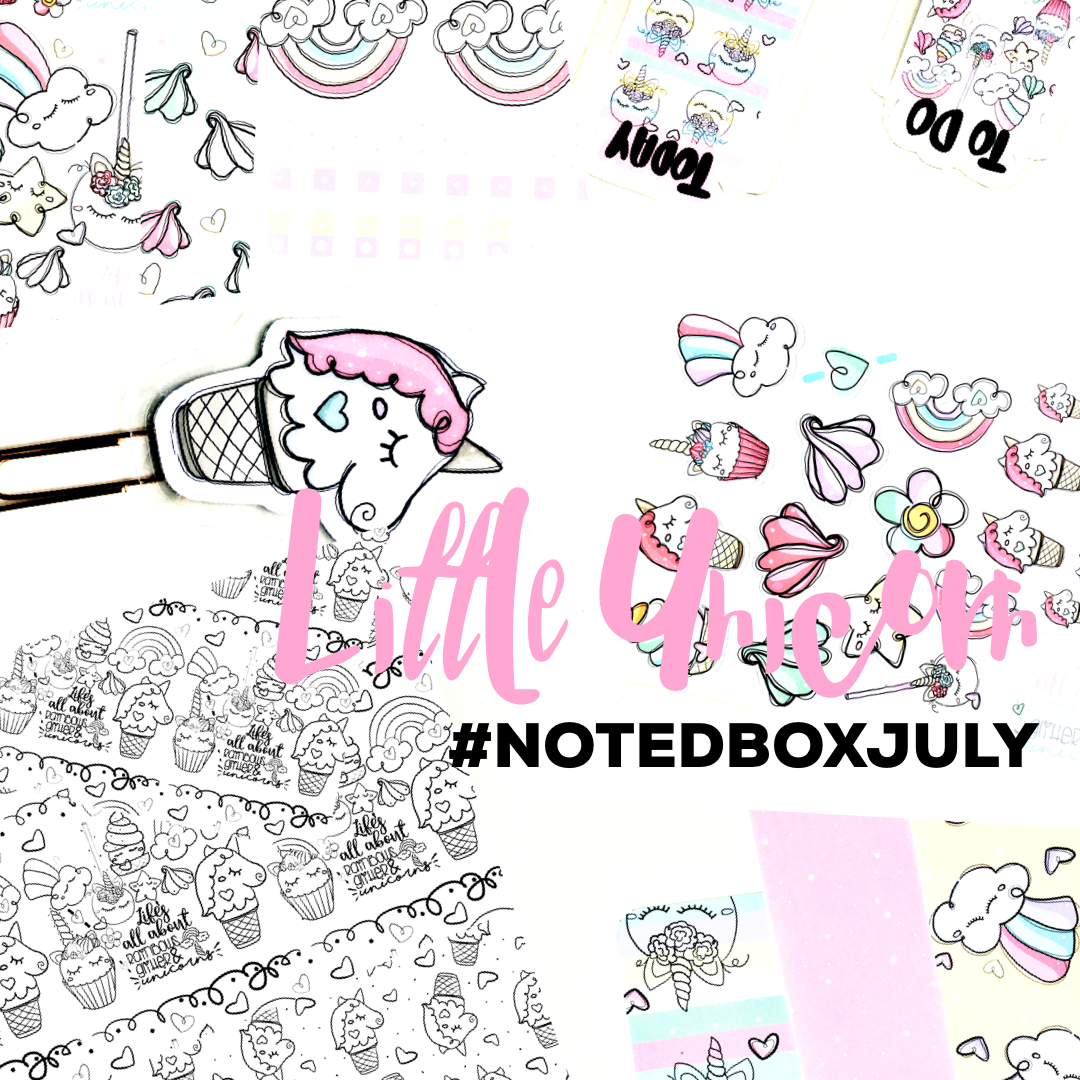 Noted Box Monthly Subscription (July 2018)