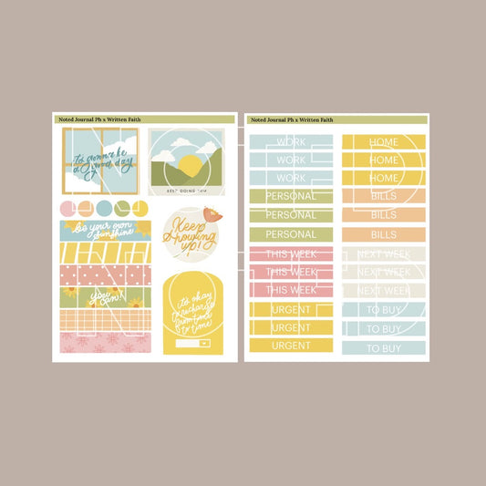 Oopsie Pack 1 Sticker Set