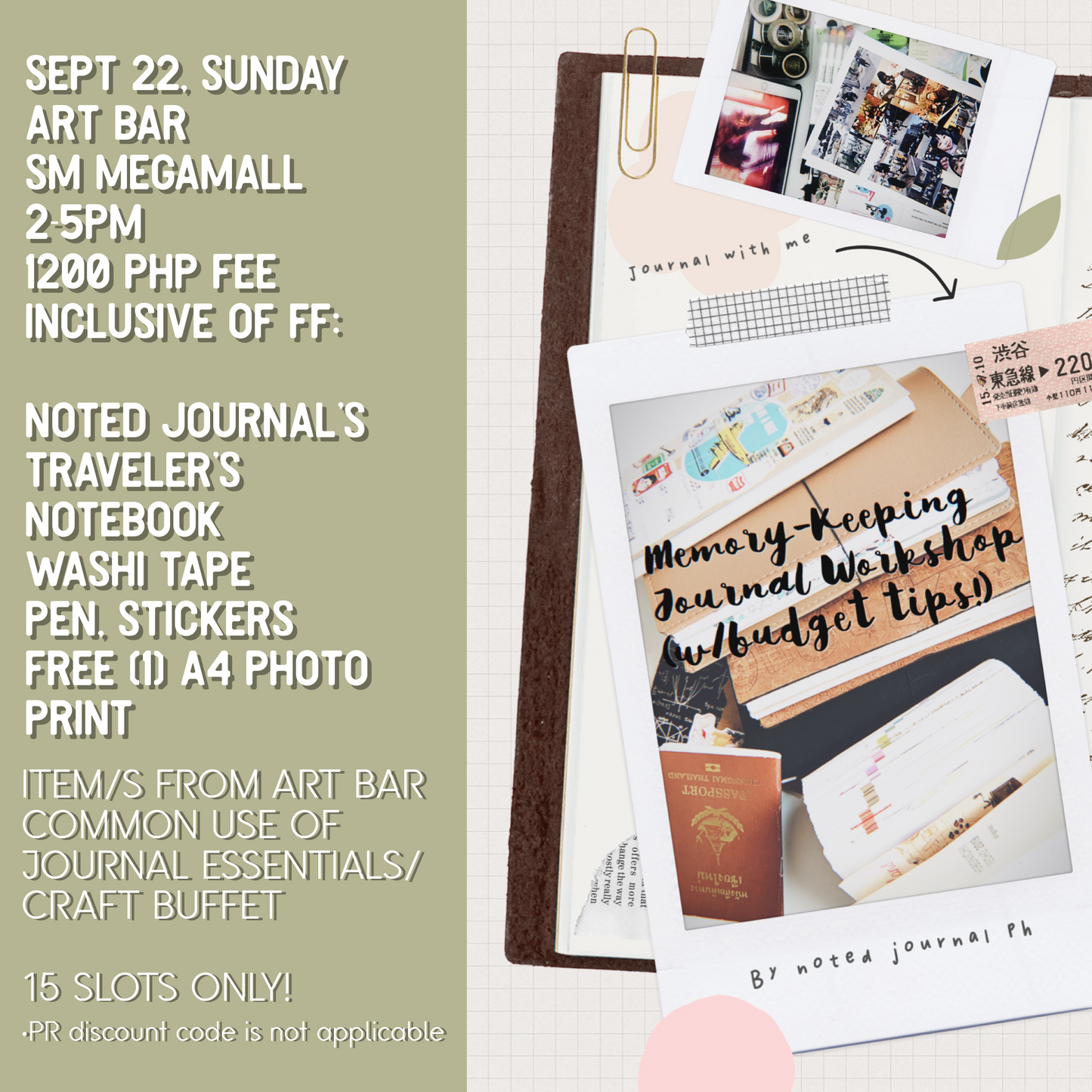 Memory-Keeping Journal Workshop (With Budget Tips)