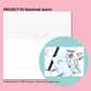 Project 01 Insert (Standard Size only)