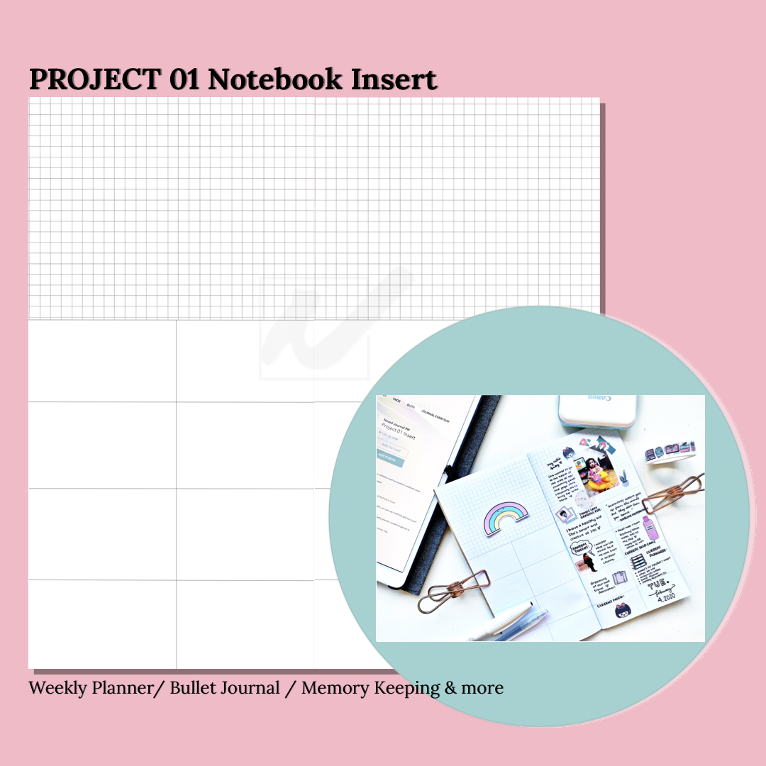 Project 01 Insert (Standard Size only)