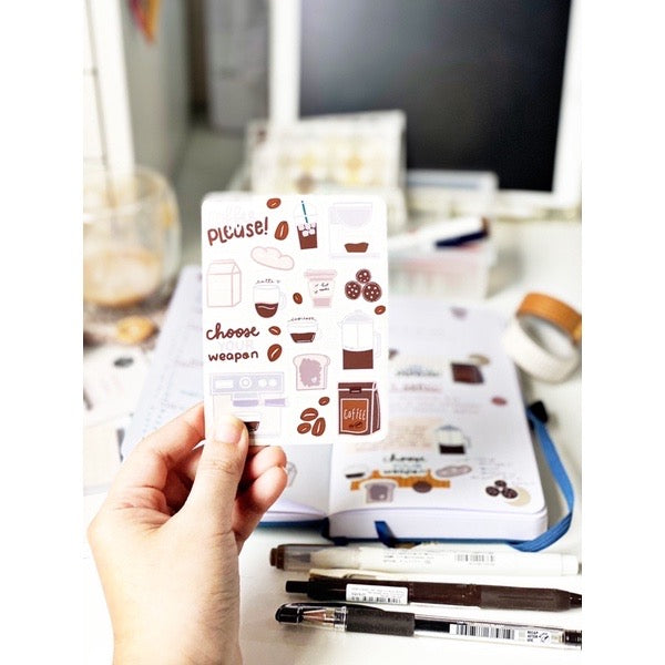Coffee Please Sticker Sheet