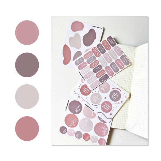 Nude Tone Sticker Sheet