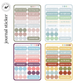 Journal Prompt Sticker Sheet