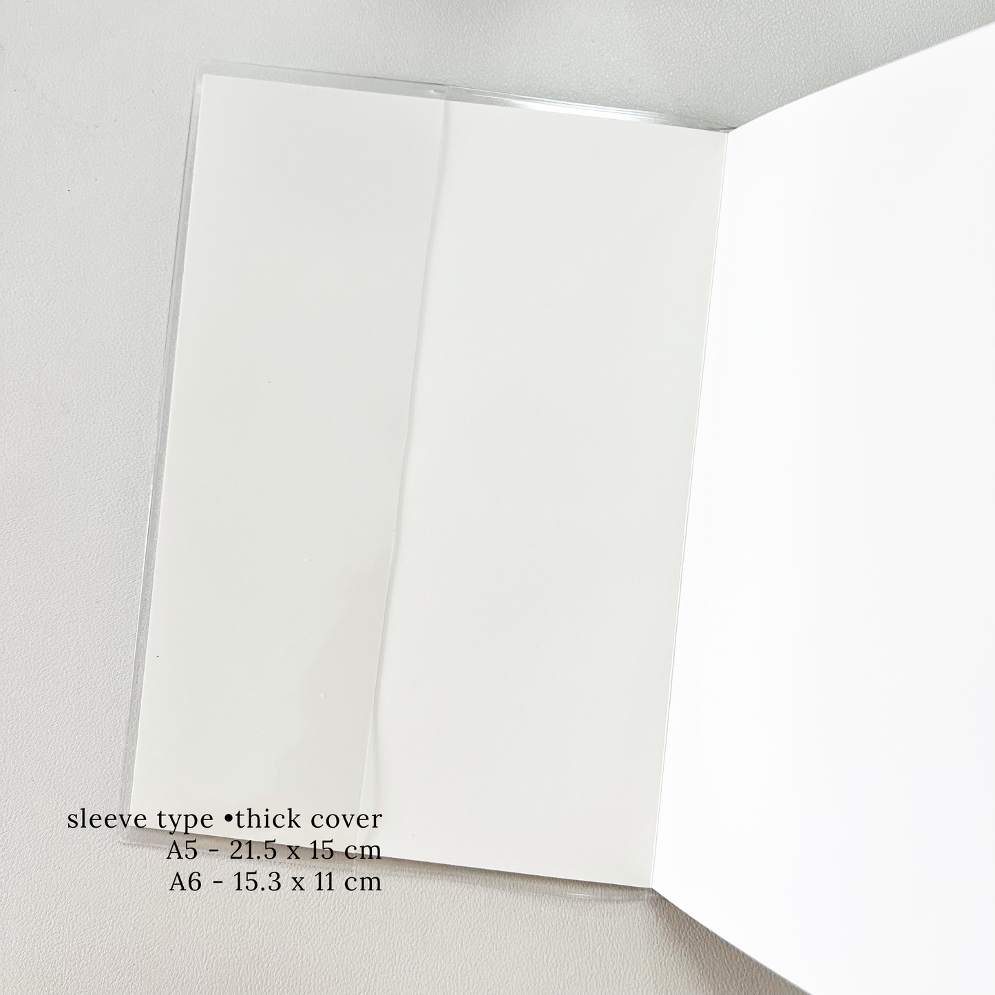 Notebook Clear Cover