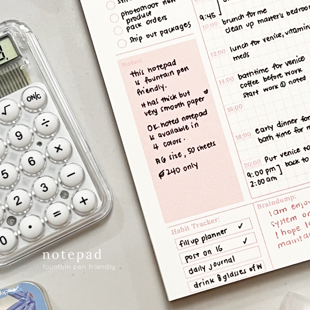Notebook and Planner Collection – Noted Journal