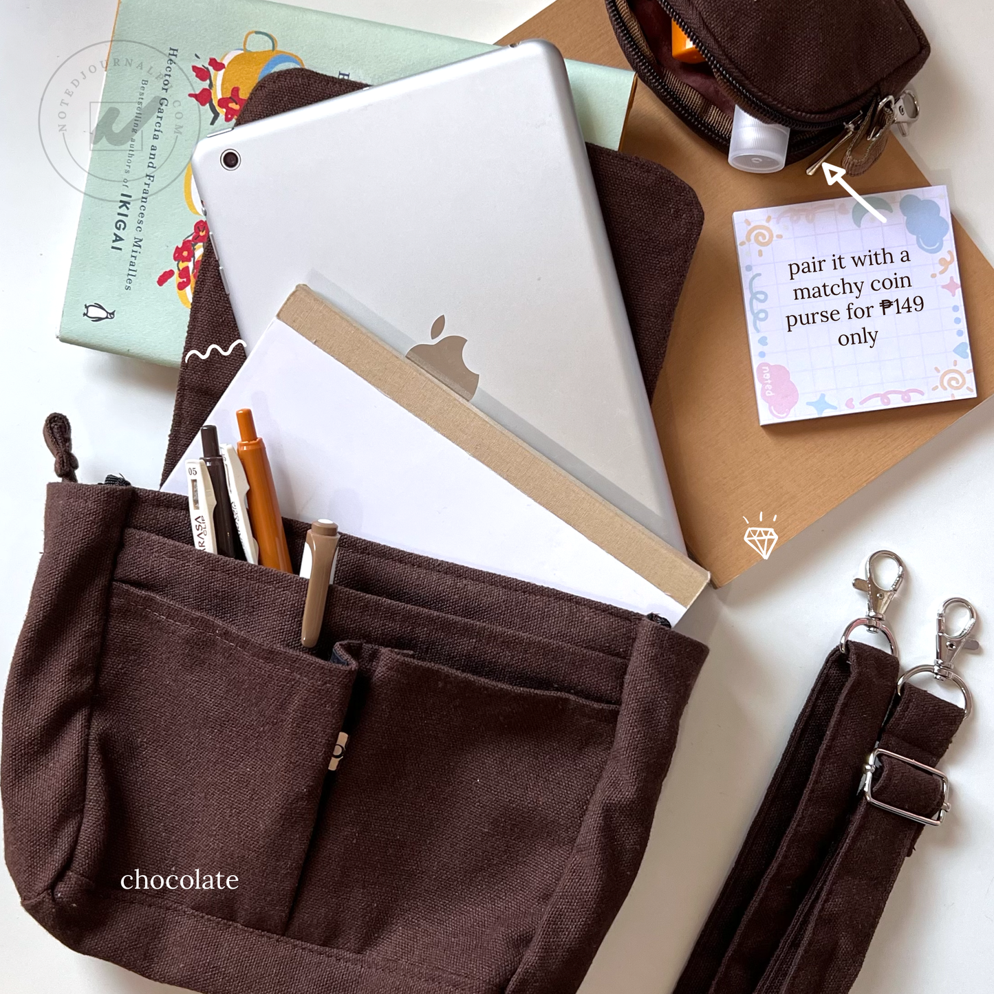 The Noted Pouch ~ Sling