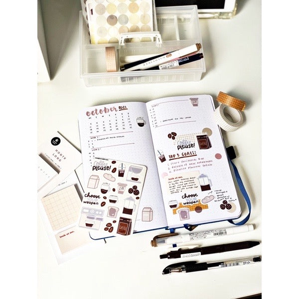 Coffee Please Sticker Sheet