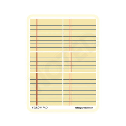 Paper Series Sticker Sheet